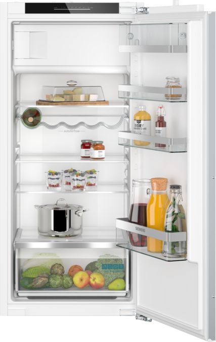 iQ500 Einbau-Kühlschrank mit Gefrierfach 122.5 x 56 cm Flachscharnier mit Softeinzug KI42LADD1 KI42LADD1-1