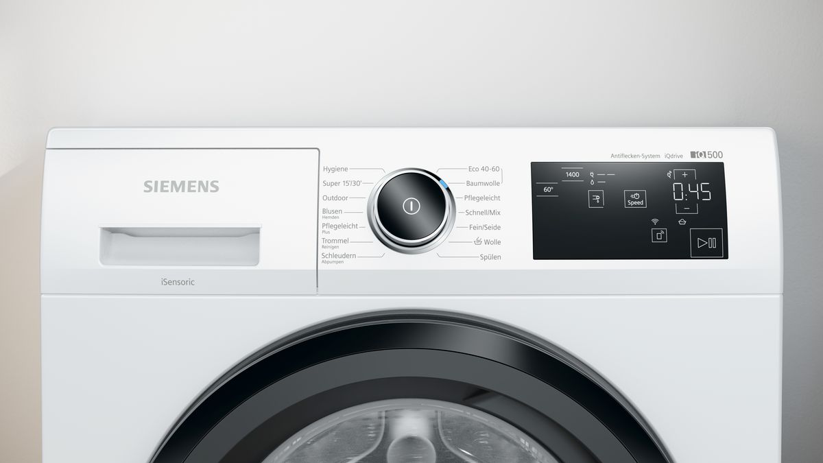 Hausgeräte Waschmaschine, Siemens AT WM14URECO2 Frontlader |