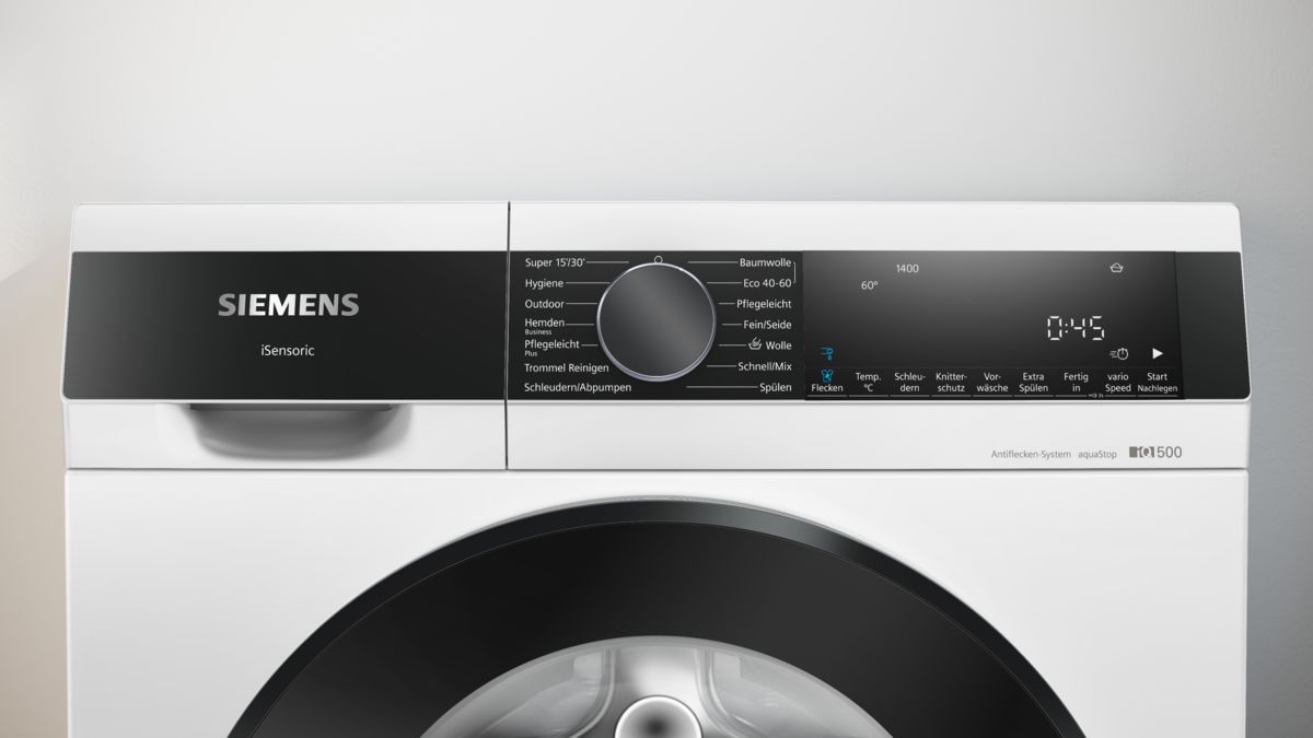 WG44G2040 Waschmaschine, Frontlader | Siemens Hausgeräte AT | Frontlader