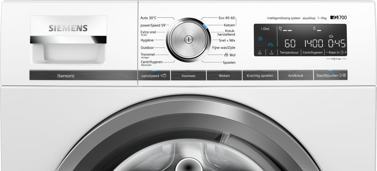 iQ700 Wasmachine, voorlader 9 kg 1400 rpm WM14VK70NL WM14VK70NL-3