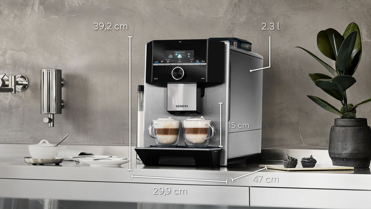 Helautomatisk kaffemaskin EQ.9 s400 Rostfritt stål TI924301RW TI924301RW-3