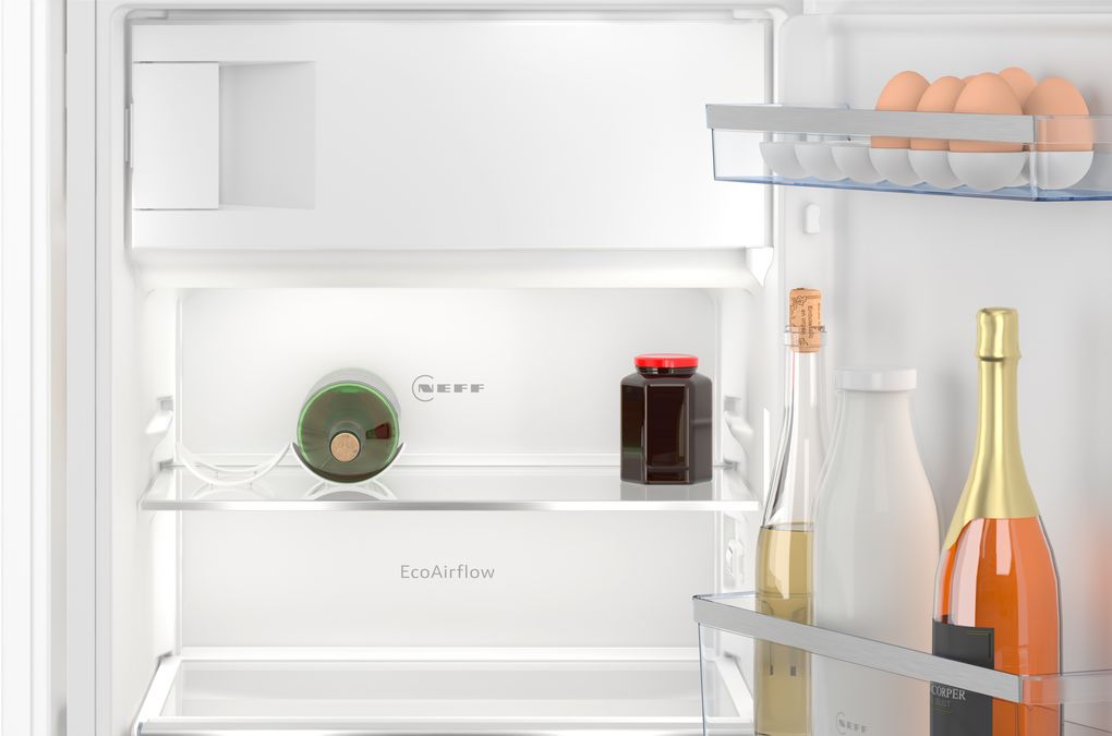 NEFF Einbau-Kühlschrank KI2822FF0 - 252L Kühlteil + 34L Gefrierteil - FreshSafe Technologie