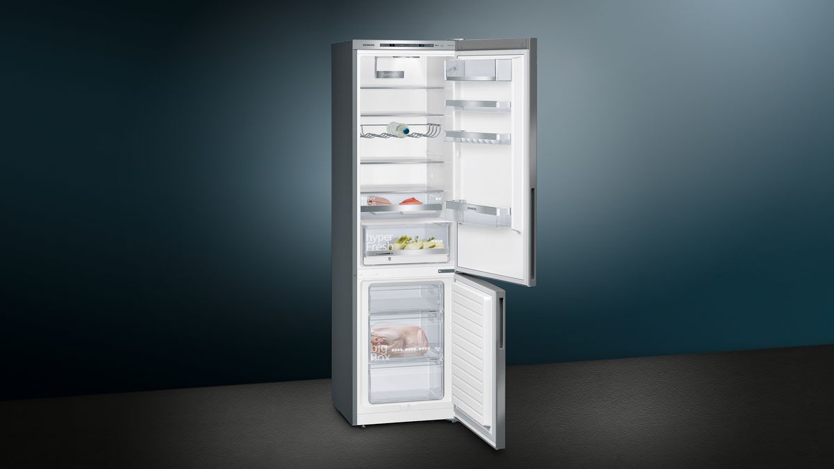 Vrijstaande koel-vriescombinatie huishoudapparaten | Siemens KG39E8IBA NL