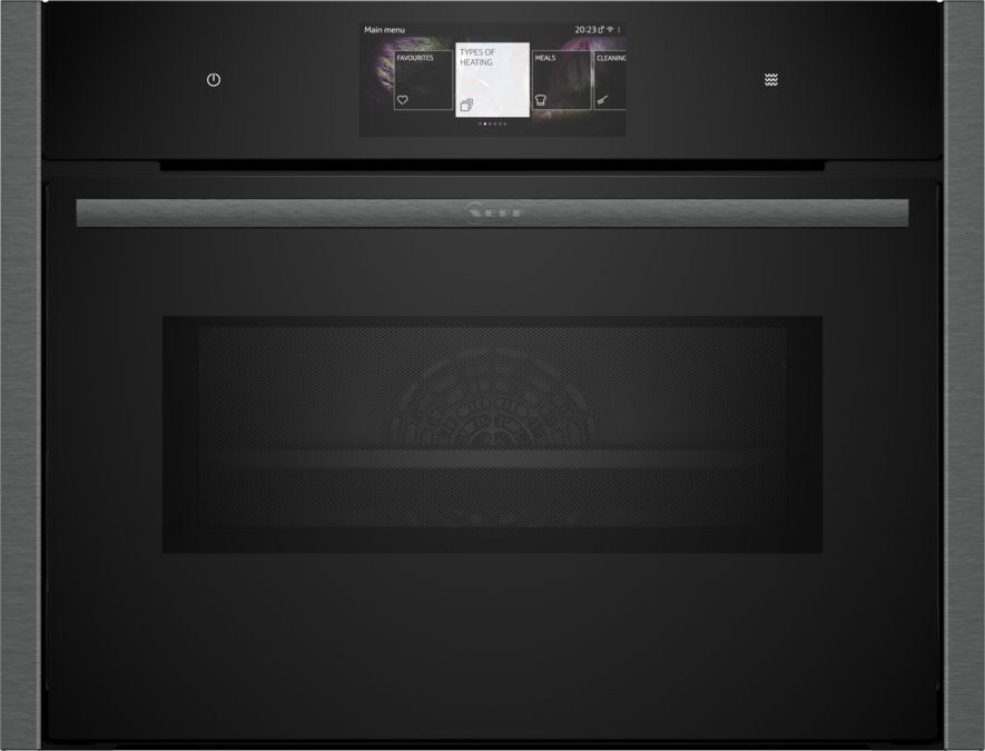 N 90 Built-in compact oven with microwave function 60 x 45 cm Graphite-Grey C24MT73G0B C24MT73G0B-1
