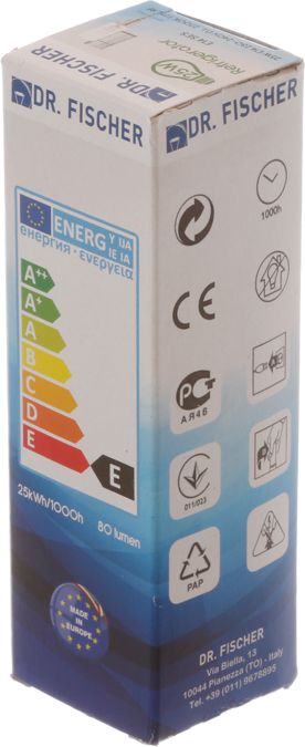 Ampoule E14 de 25W pour réfrigérateur 00183909 00183909-4