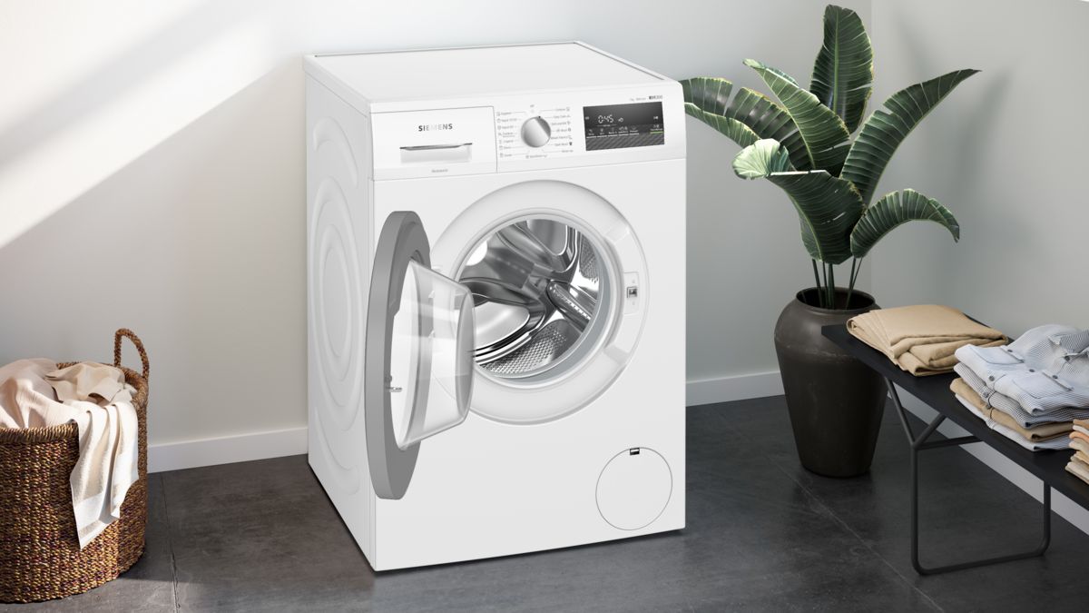 iQ300 washing machine, frontloader fullsize 7 kg 1000 rpm WM10N158IL WM10N158IL-4