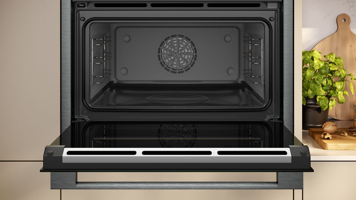 N 90 Built-in compact oven with steam function 60 x 45 cm Graphite-Grey C24FT53G0B C24FT53G0B-3