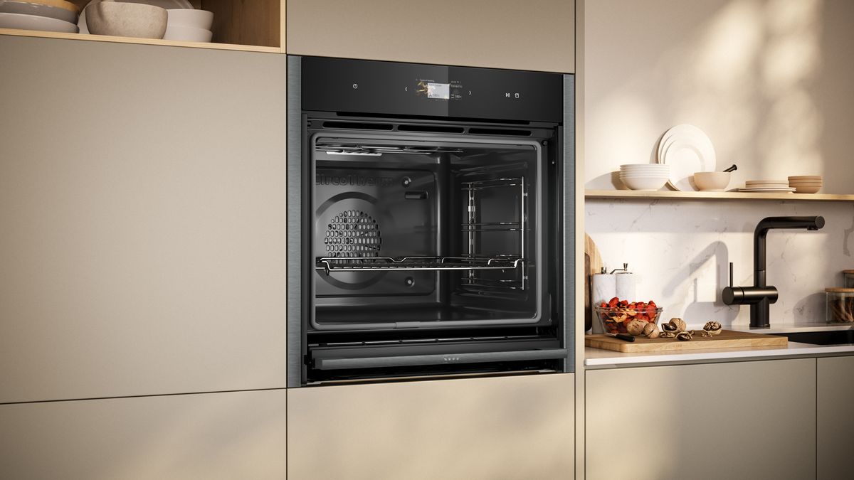 N 90 Built-in oven with added steam function 60 x 60 cm Graphite-Grey B64VS71G0B B64VS71G0B-4