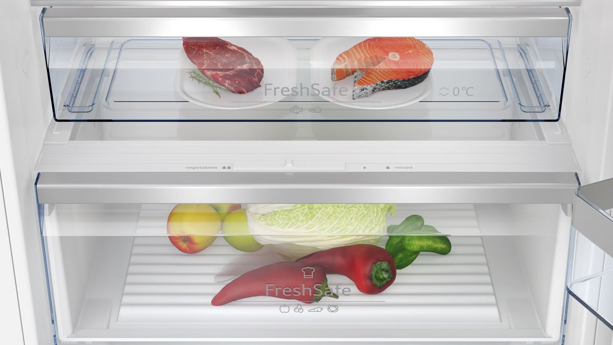 Kühlschrank Mit Gefrierfach Unten Höhe 150 Cm KB7962FE0 Einbau Kühl-Gefrierkombination mit Gefrierfach unten | NEFF DE