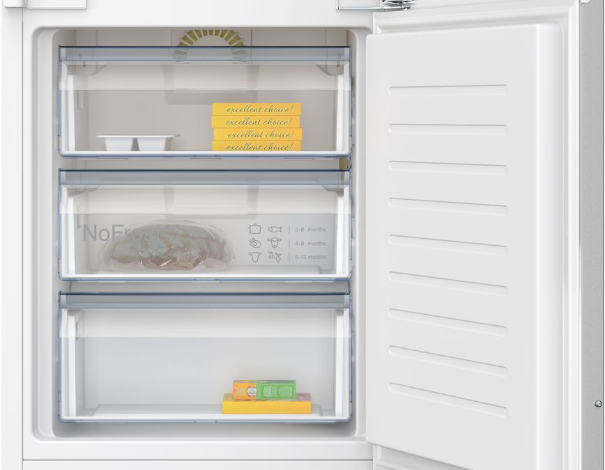 N 50 Built-in fridge-freezer with freezer at bottom 193.5 x 55.8 cm flat hinge KI7962FD0 KI7962FD0-5