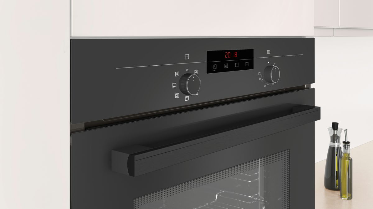 Built-in oven 60 x 60 cm Black JF2306061B JF2306061B-3