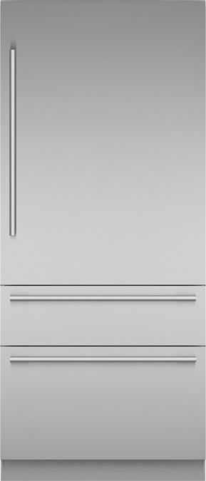 Freedom® Built-in Bottom Freezer 36'' Masterpiece® Stainless Steel T36BB110SS T36BB110SS-1