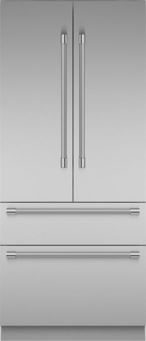 Freedom® Built-in French Door Bottom Freezer 36'' Professional Stainless Steel T36BT120NS T36BT120NS-1