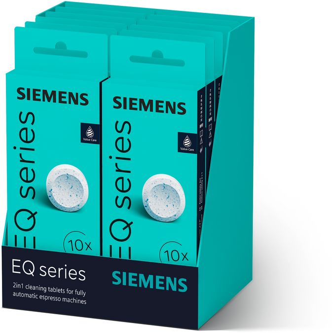 0€54 sur Siemens Tz80001 N Tablettes De Nettoyage Pour Machines À