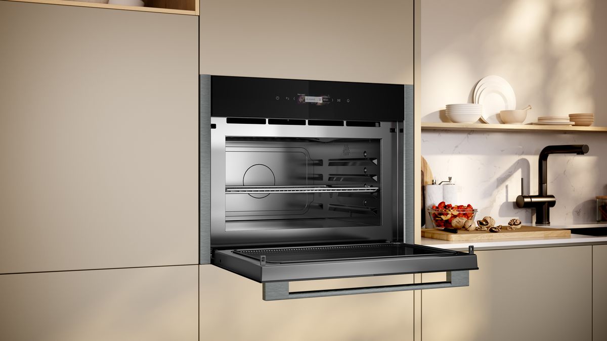 N 70 Built-in microwave oven 60 x 45 cm Graphite-Grey C24GR3XG1B C24GR3XG1B-3