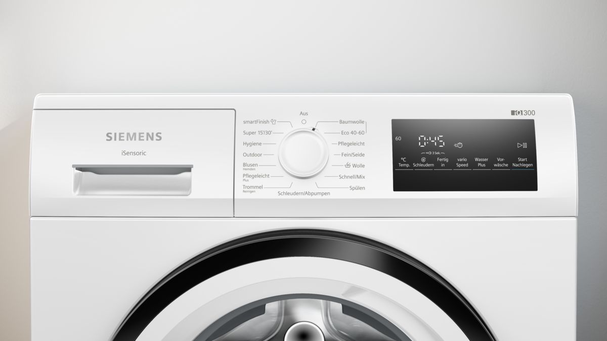 DE Waschmaschine, WM14N225 Hausgeräte | Siemens Frontlader
