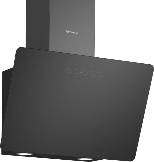 Wandesse 60 cm Klarglas schwarz bedruckt, Schwarz CD686866 CD686866-1