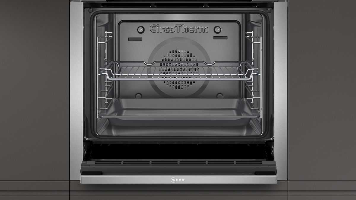 N 50 Built-in oven 60 x 60 cm Stainless steel B4ACF1AN0B B4ACF1AN0B-9