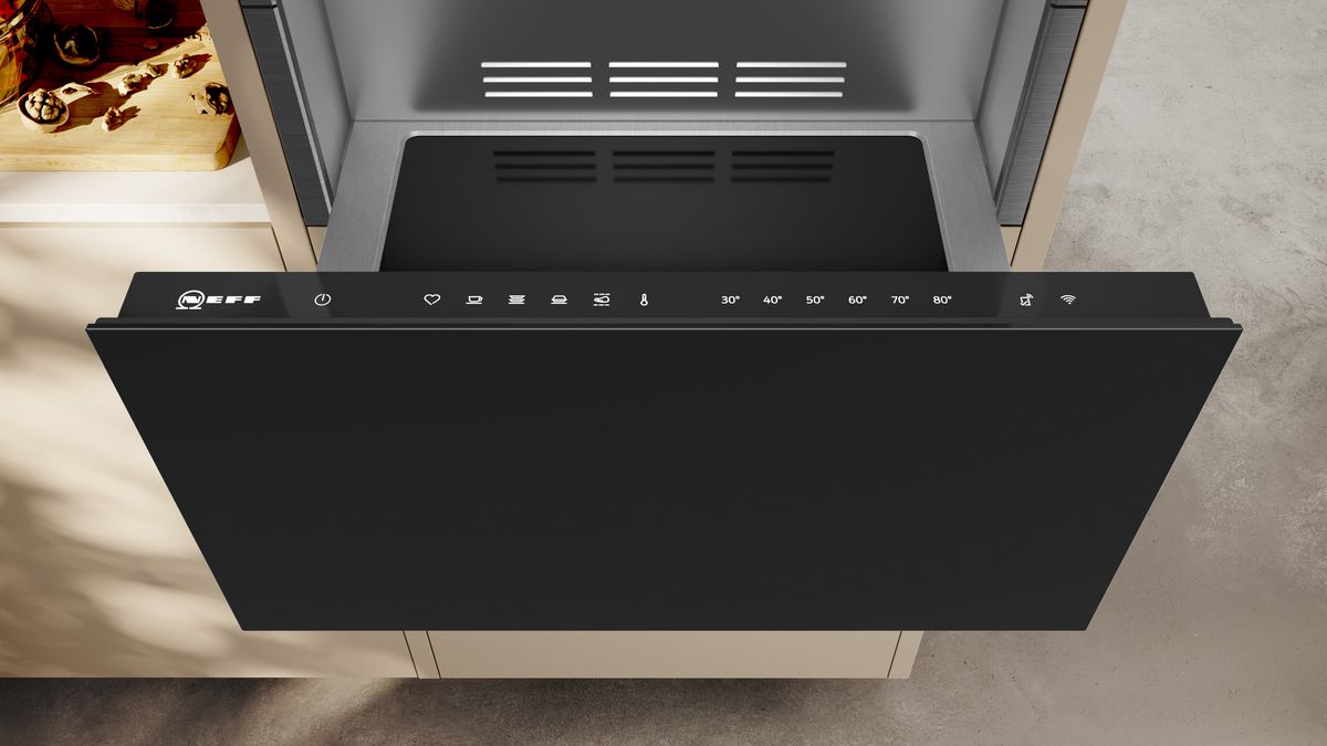 N 70 Built-in warming drawer 60 x 29 cm Graphite-Grey N34HA11G1B N34HA11G1B-3