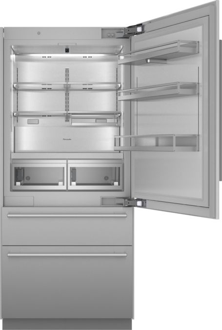 Freedom® Built-in Two Door Bottom Freezer 36'' Masterpiece® Stainless Steel T36BB110SS T36BB110SS-3