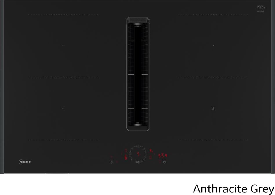 N 70 Induction hob with integrated ventilation system 80 cm Flex Design V58YHQ4C0 V58YHQ4C0-6