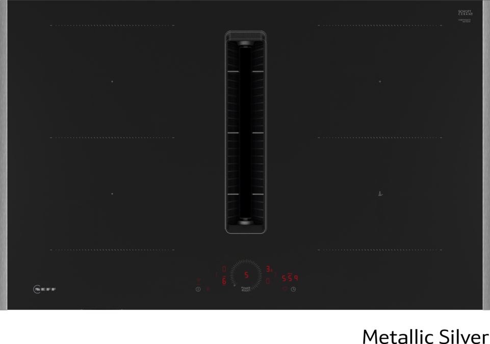 N 70 Induction hob with integrated ventilation system 80 cm Flex Design V58YHQ4C0 V58YHQ4C0-7