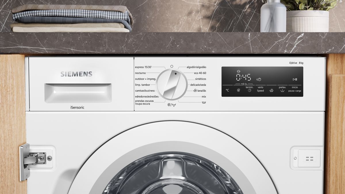 Comprar lavadora integrable Siemens WI12W320ES