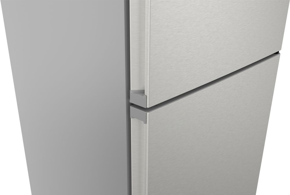iQ300 Free-standing fridge-freezer with freezer at bottom 186 x 60 cm Brushed steel anti-fingerprint KG36NXIDF KG36NXIDF-9