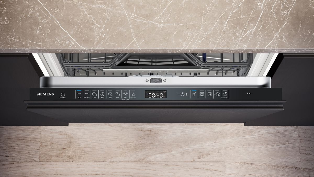IQ500 Lave-vaisselle Siemens 60cm SN95EX64CH totalement intégré