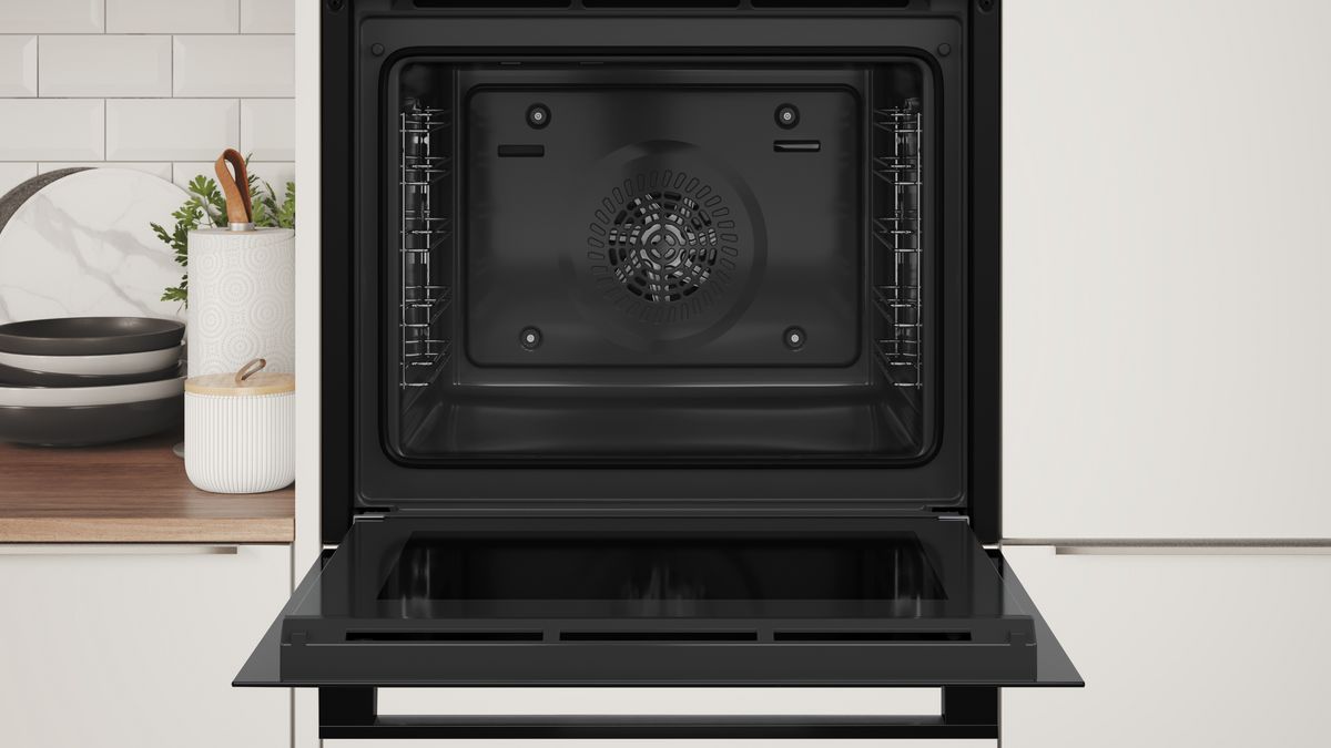 Built-in oven with added steam function 60 x 60 cm Black JF4619061 JF4619061-3