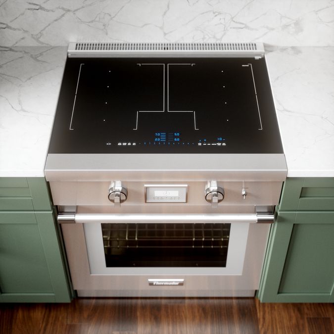 Liberty® Induction freestanding range cooker Stainless Steel PRI30LBHC PRI30LBHC-6