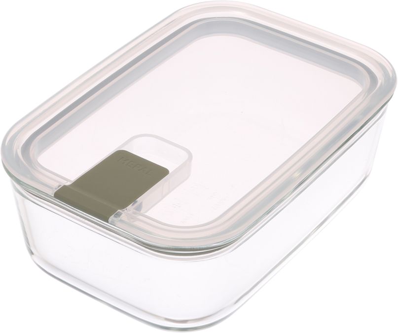 Frischhaltedose Mepal Frischhaltedose easyclip 1000 ml, nordic sage glas 17008196 17008196-1