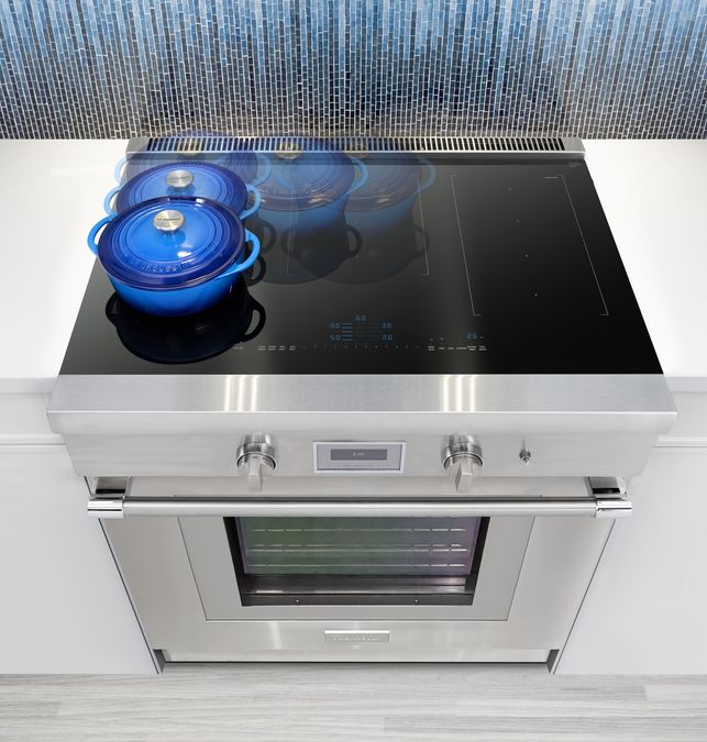 Liberty® Induction freestanding range cooker Stainless Steel PRI36LBHC PRI36LBHC-9