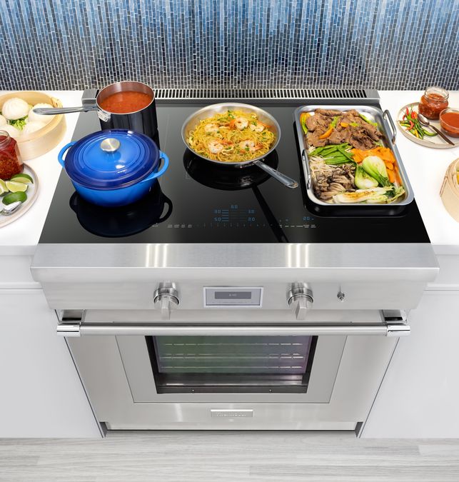 Liberty® Induction freestanding range cooker Stainless Steel PRI36LBHC PRI36LBHC-8