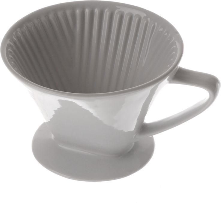 Kaffeezubehör Hand-Kaffeefilter Größe 4, 14 cm in weiß 00466350 00466350-1