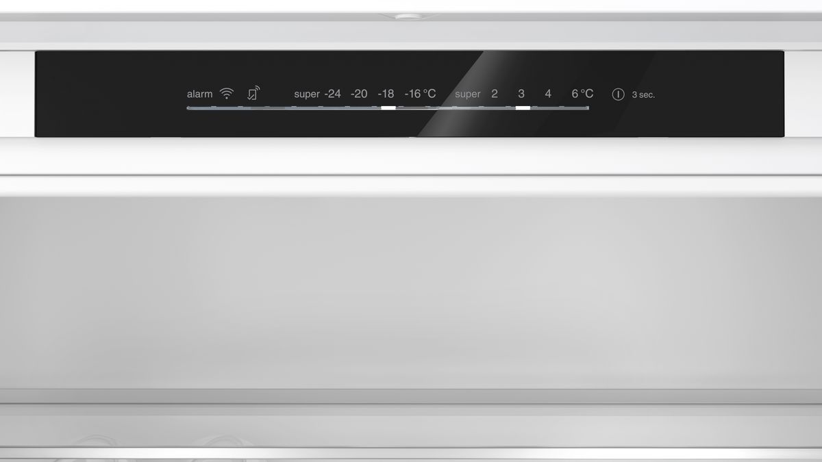 N 50 Built-in fridge-freezer with freezer at bottom 193.5 x 69.1 cm sliding hinge KB7962SE0 KB7962SE0-2