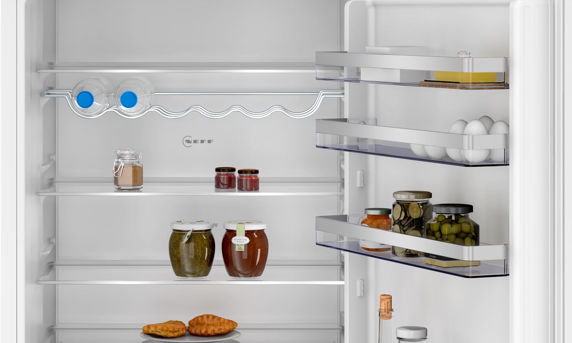 N 50 built-in fridge-freezer with freezer at bottom 193.5 x 69.1 cm sliding hinge KB7962SE0 KB7962SE0-3