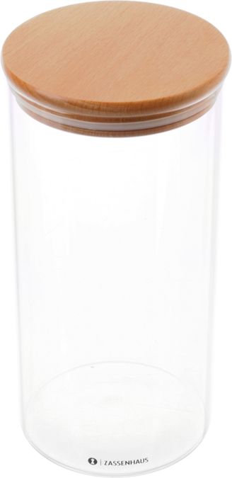 Frischhaltedose Zassenhaus Vorratsglas mit Holzdeckel 1300 ml  17008282 17008282-1