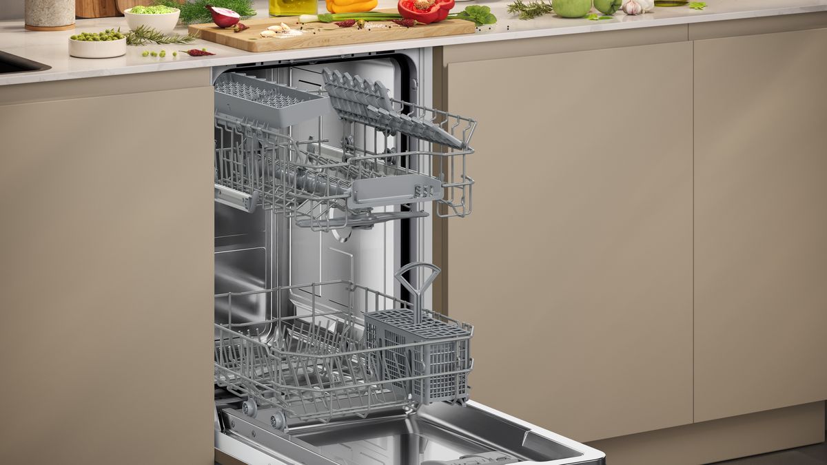 N 50 fully-integrated dishwasher 45 cm Variable hinge for special installation situations S875HKX20G S875HKX20G-9