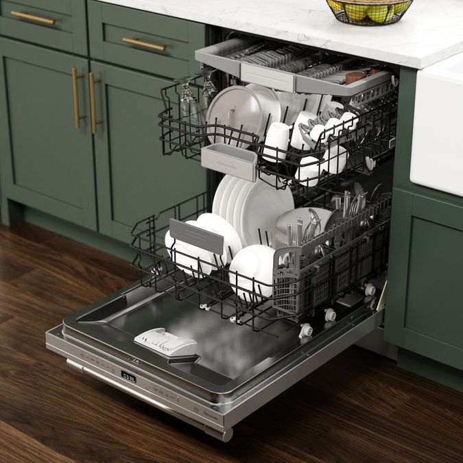 Sapphire® Dishwasher 24'' Stainless Steel DWHD760CFP DWHD760CFP-5