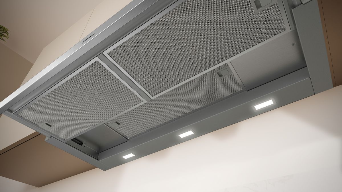 N 50 telescopic cooker hood 90 cm Silver metallic D49ED22X1 D49ED22X1-5
