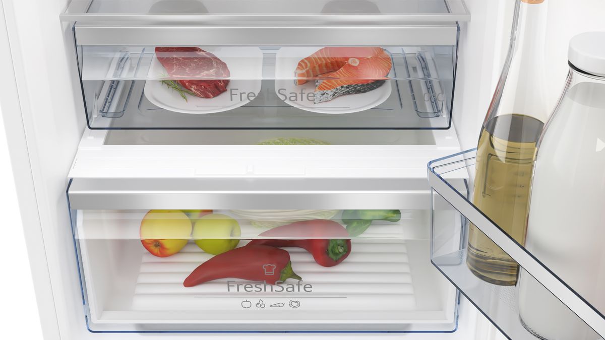 N 50 built-in fridge-freezer with freezer at bottom 177.2 x 54.1 cm sliding hinge KI7862SE0G KI7862SE0G-4