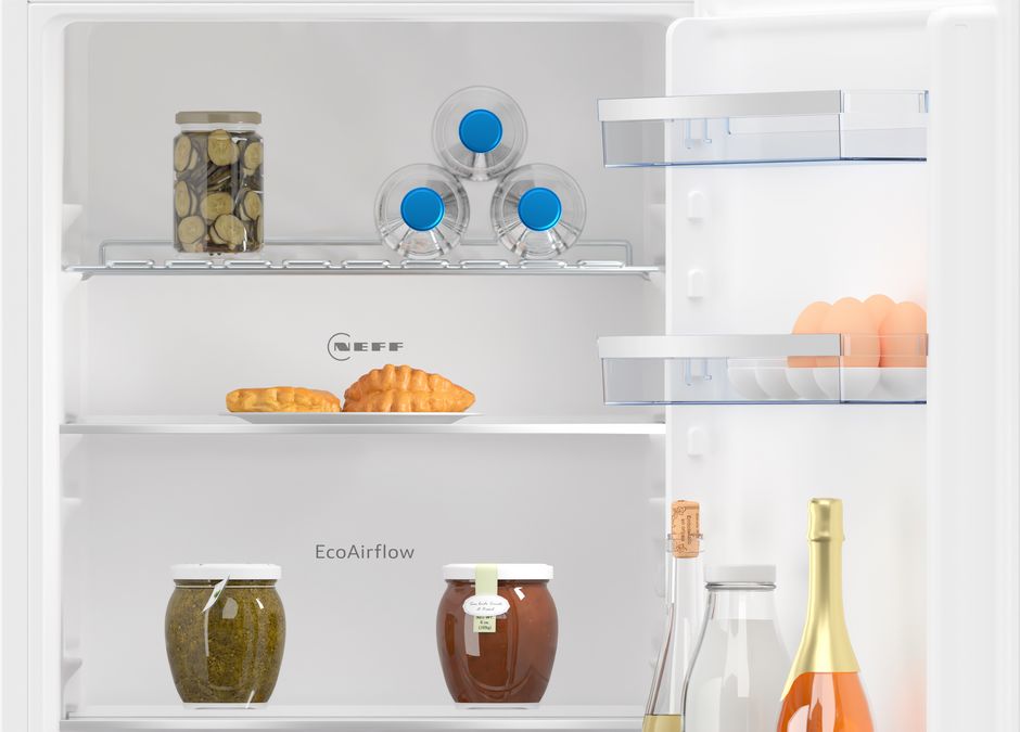 N 50 Built-in fridge-freezer with freezer at bottom 177.2 x 54.1 cm flat hinge KI7862FE0G KI7862FE0G-3