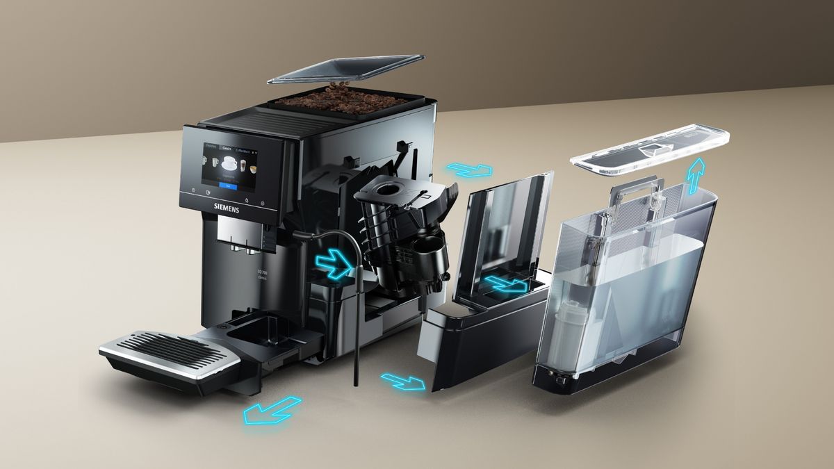 Helautomatisk espressobryggare EQ700 classic Pianosvart TP703R09 TP703R09-13