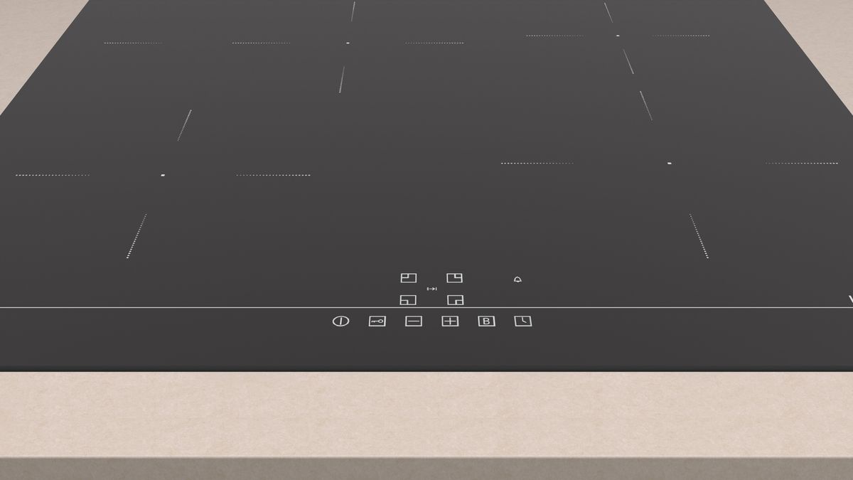 Induction hob 60 cm Black, flush mount JI46HT18 JI46HT18-3