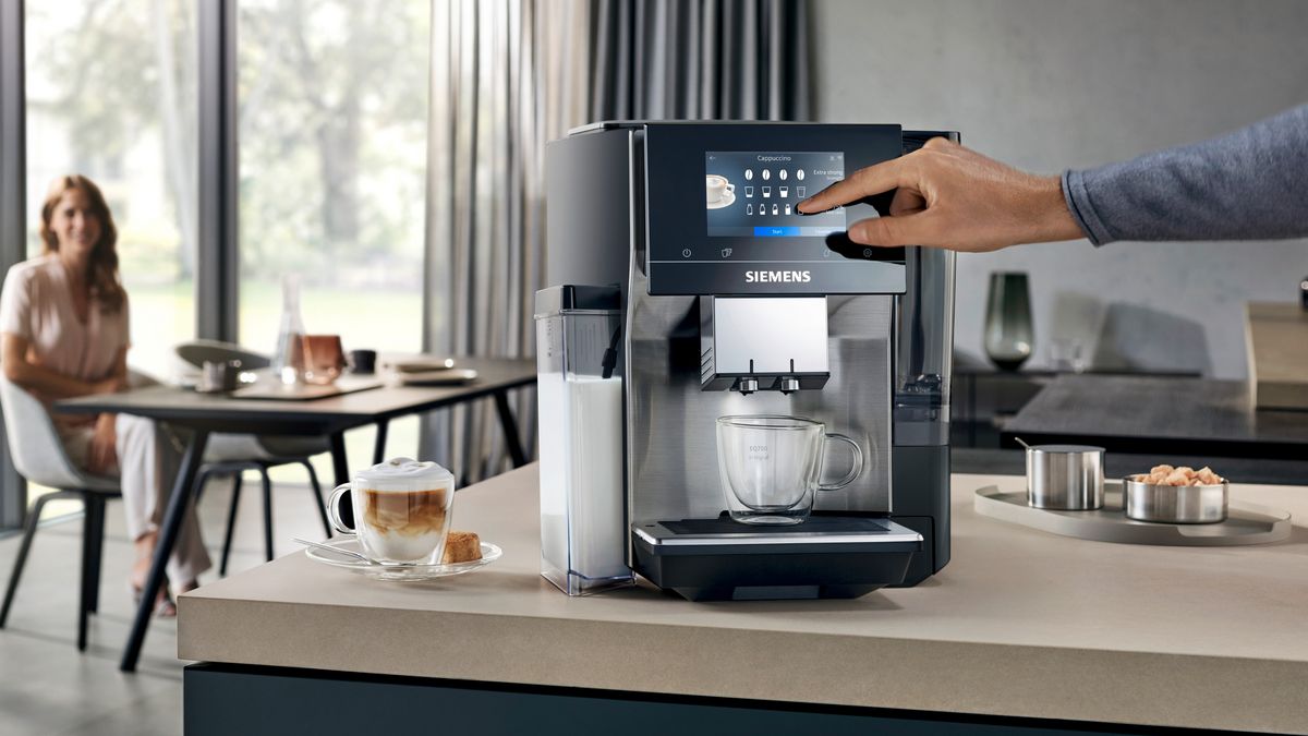 La machine à café avec broyeur Siemens EQ700 Intégral