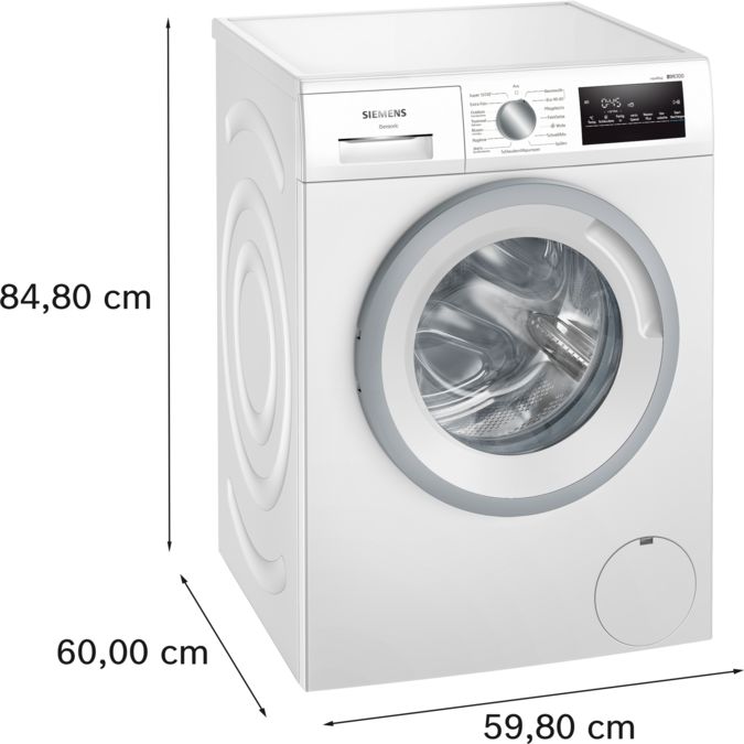 iQ300 Waschmaschine, Frontlader 7 kg 1400 U/min. WM14N297 WM14N297-5