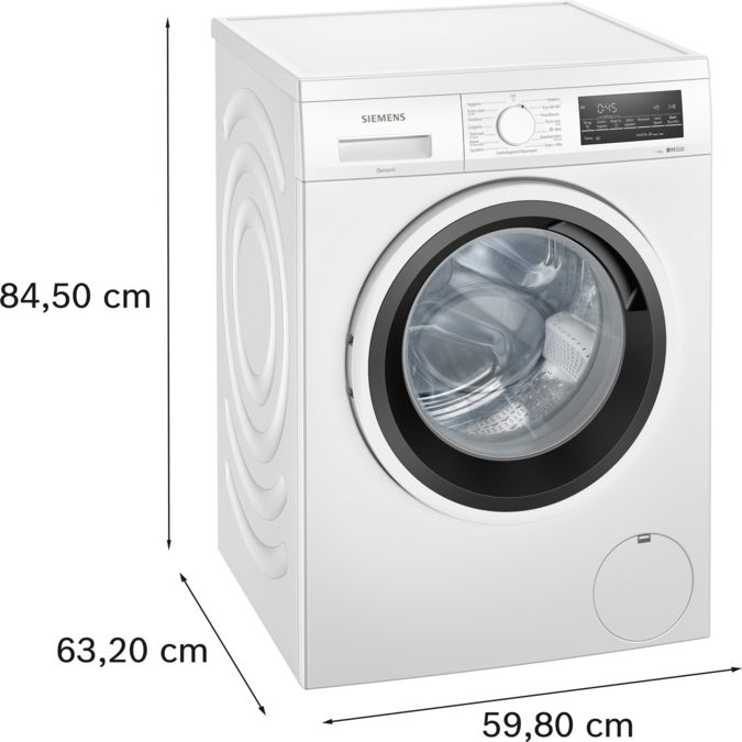iQ500 Wasmachine, voorlader 8 kg 1400 rpm WU14UT20NL WU14UT20NL-5