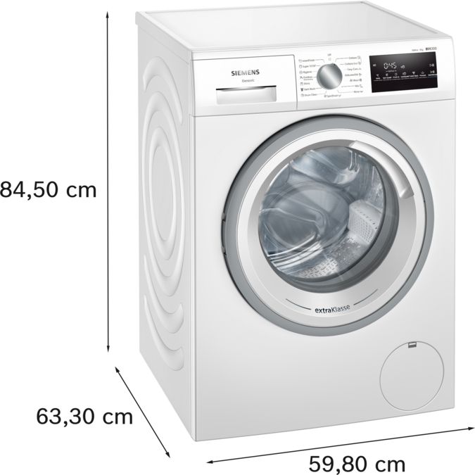 iQ300 washing machine, front loader 8 kg 1400 rpm WM14N2Z8HK WM14N2Z8HK-4