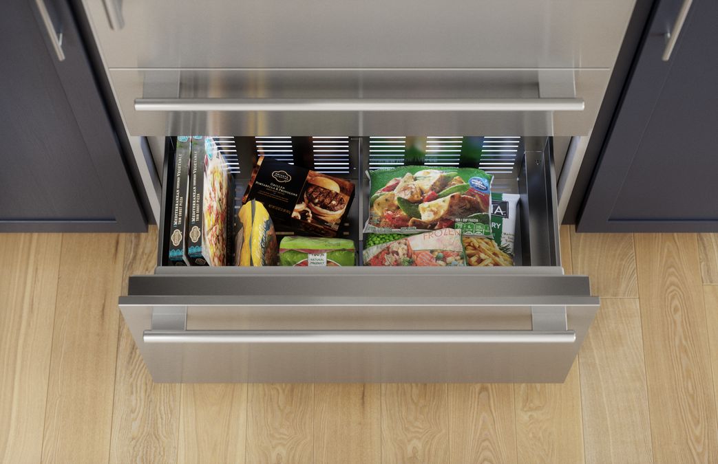 Freedom® Built-in Two Door Bottom Freezer 36'' Masterpiece® Stainless Steel T36BB110SS T36BB110SS-10
